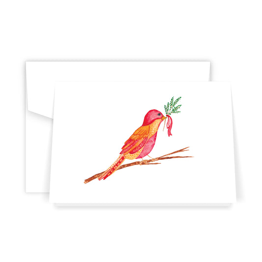 Festive Bird - Card
