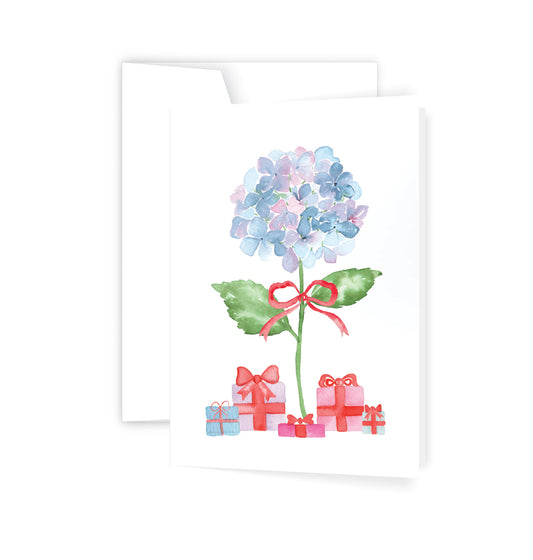 Festive Hydrangea - Card