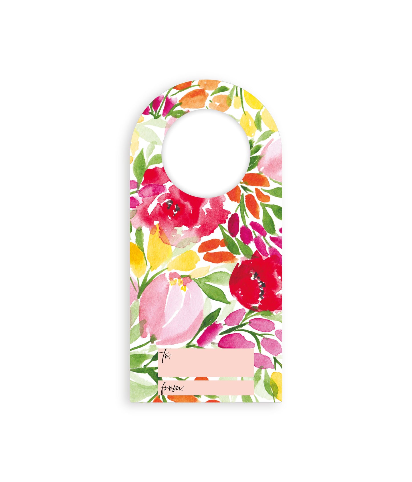 Summer Florals - Bottle Gift Tag Pack