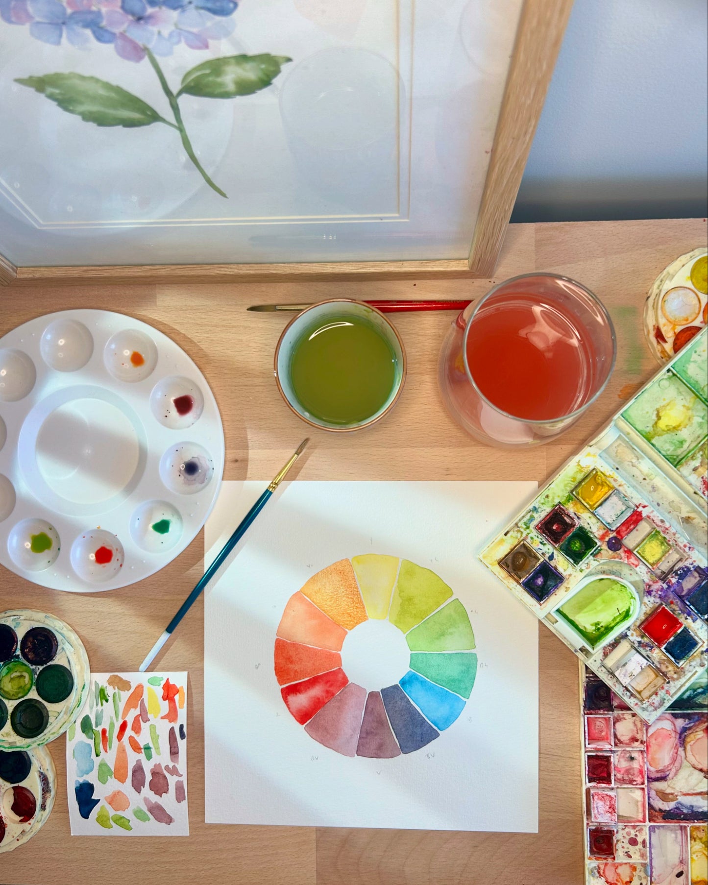 FULL DAY: Landscapes & Florals Watercolour Workshop - 13th April, Brunswick