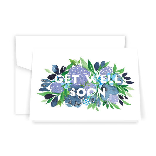 Get Well Soon Florals - Card