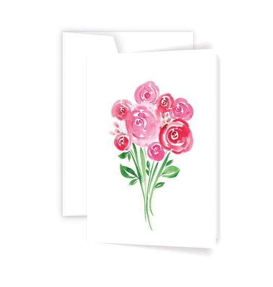 Rose Bouquet - Card