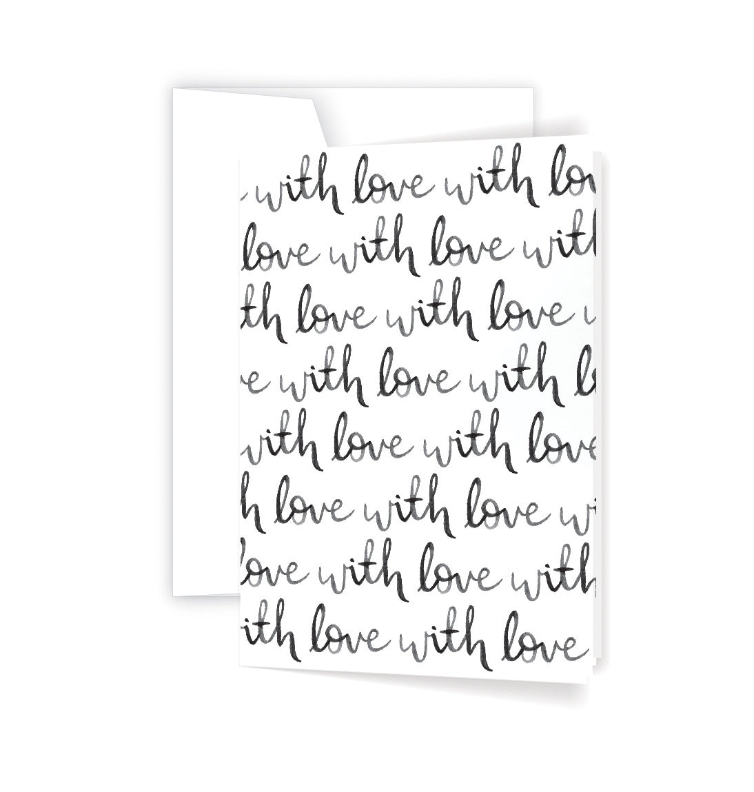 With Love Script - Card