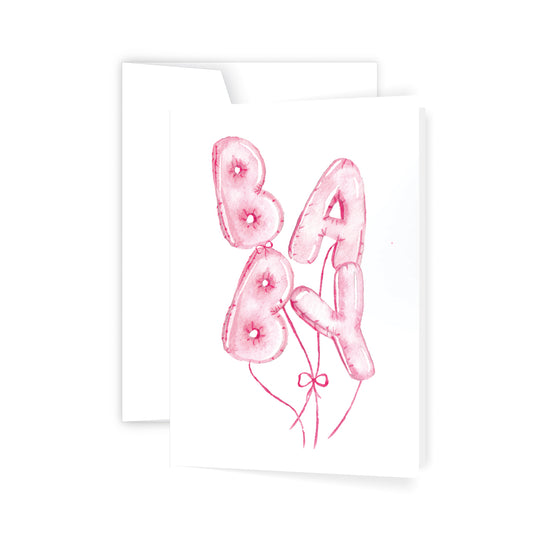 Baby (Pink) - Card
