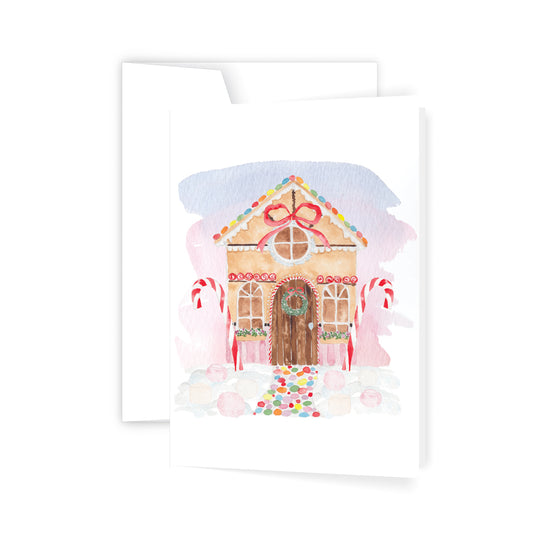 Gingerbread House - Card