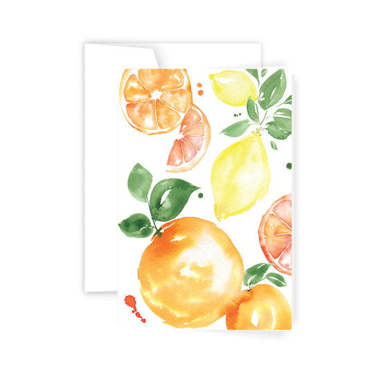 Blossoming Citrus - Card