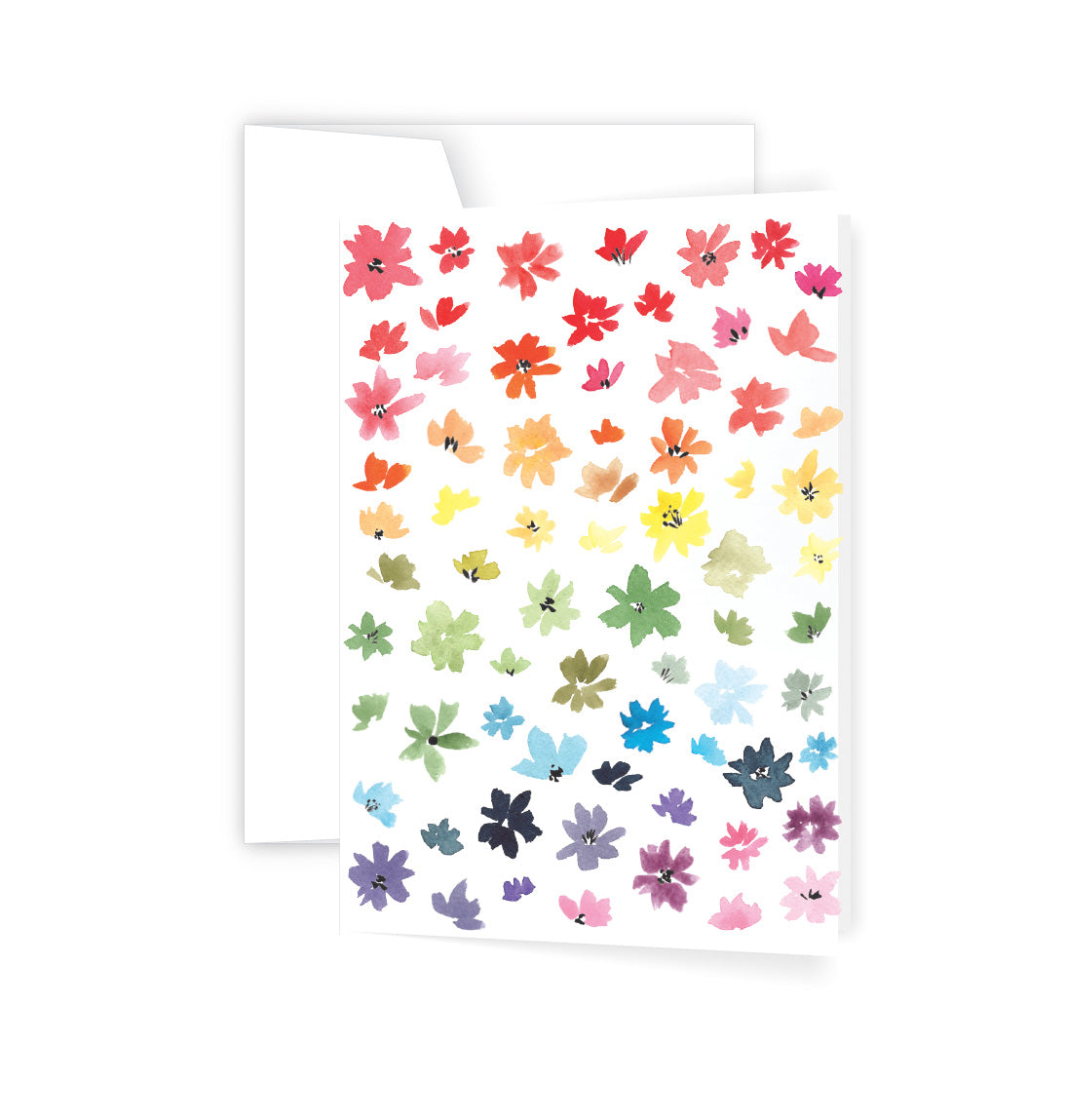 Floral Rainbow - Card