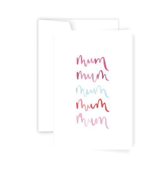 Mum Script - Card