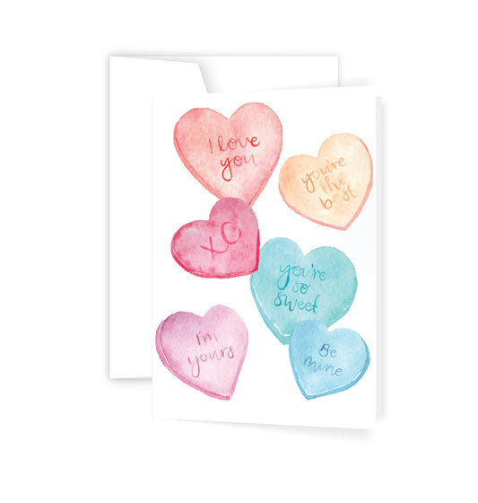 Valentines Candy - Card