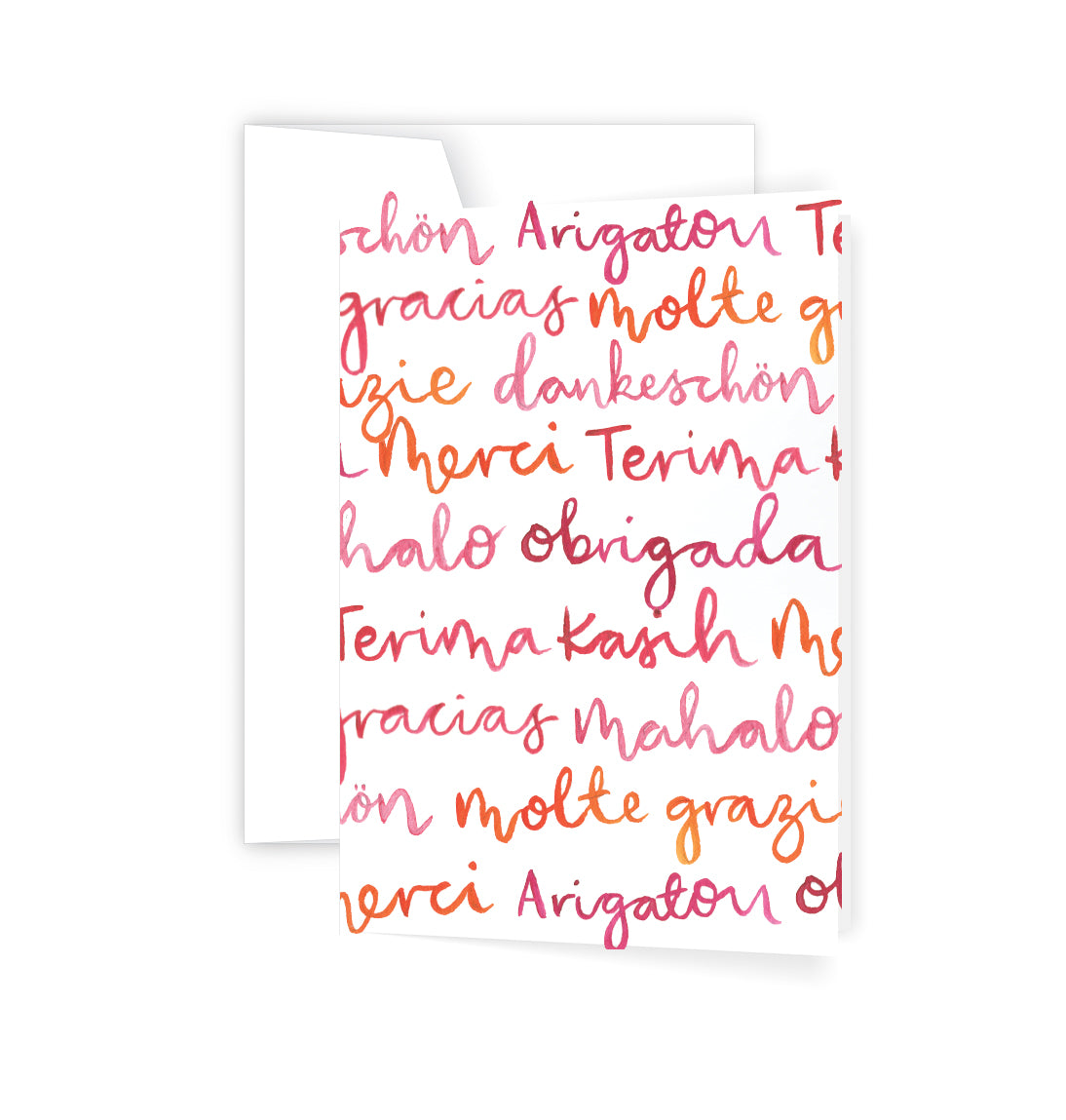 Thank you- Languages- Card