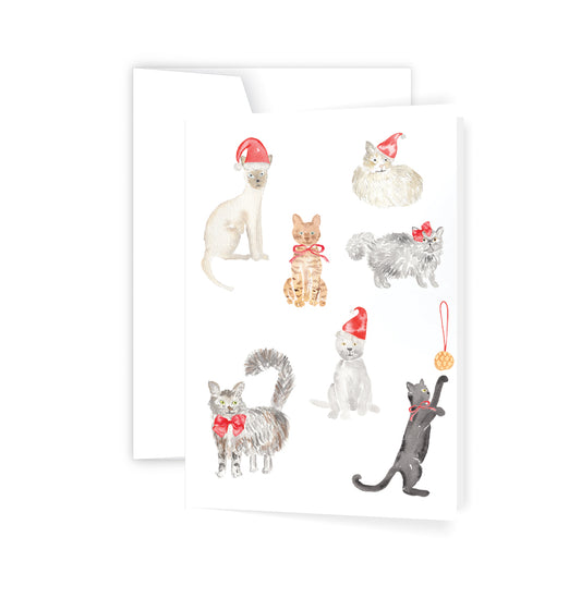 Christmas Kitties - Card