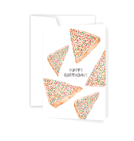 Fairy Bread Birthday - Card