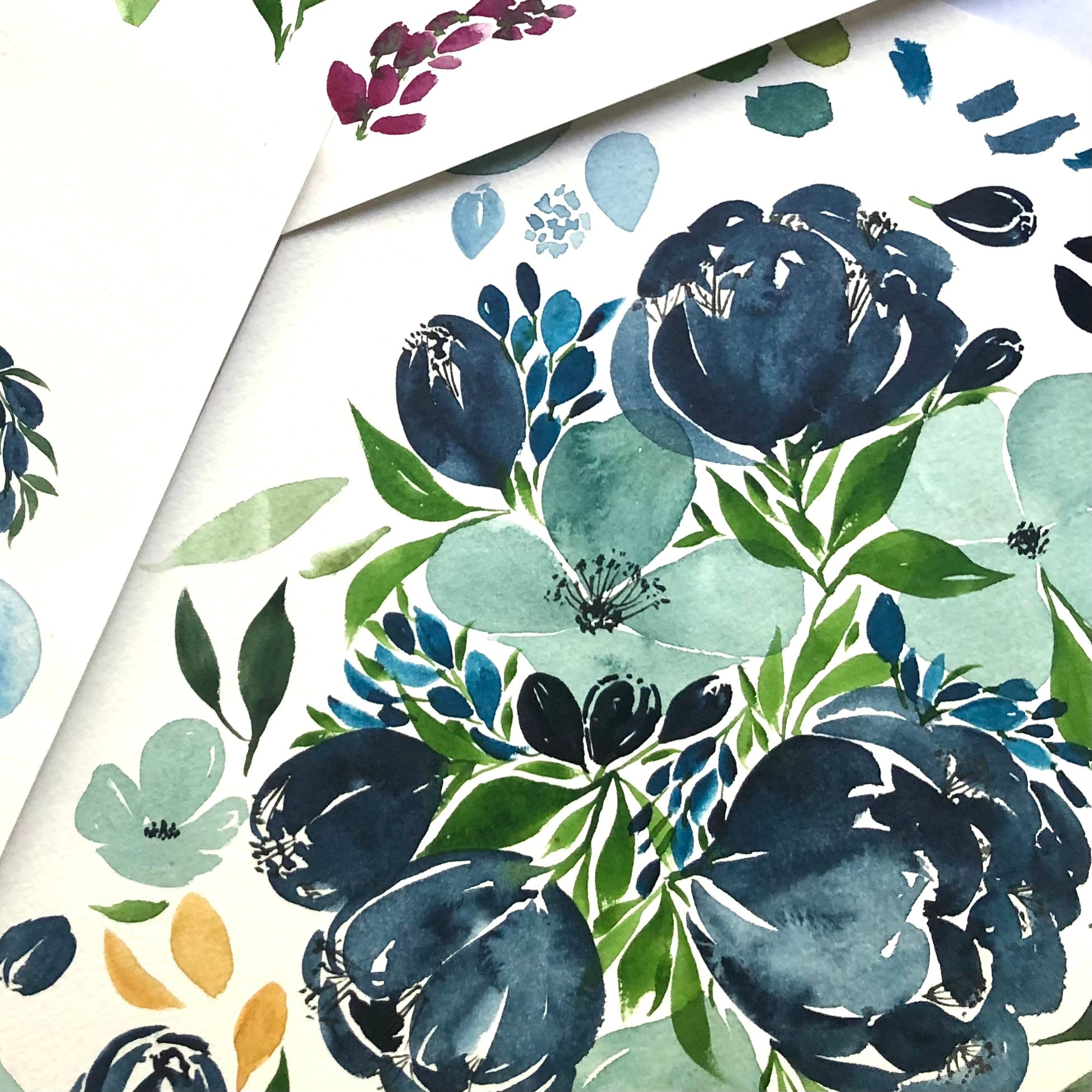 Intro to Florals Watercolour Workshop - 3hrs