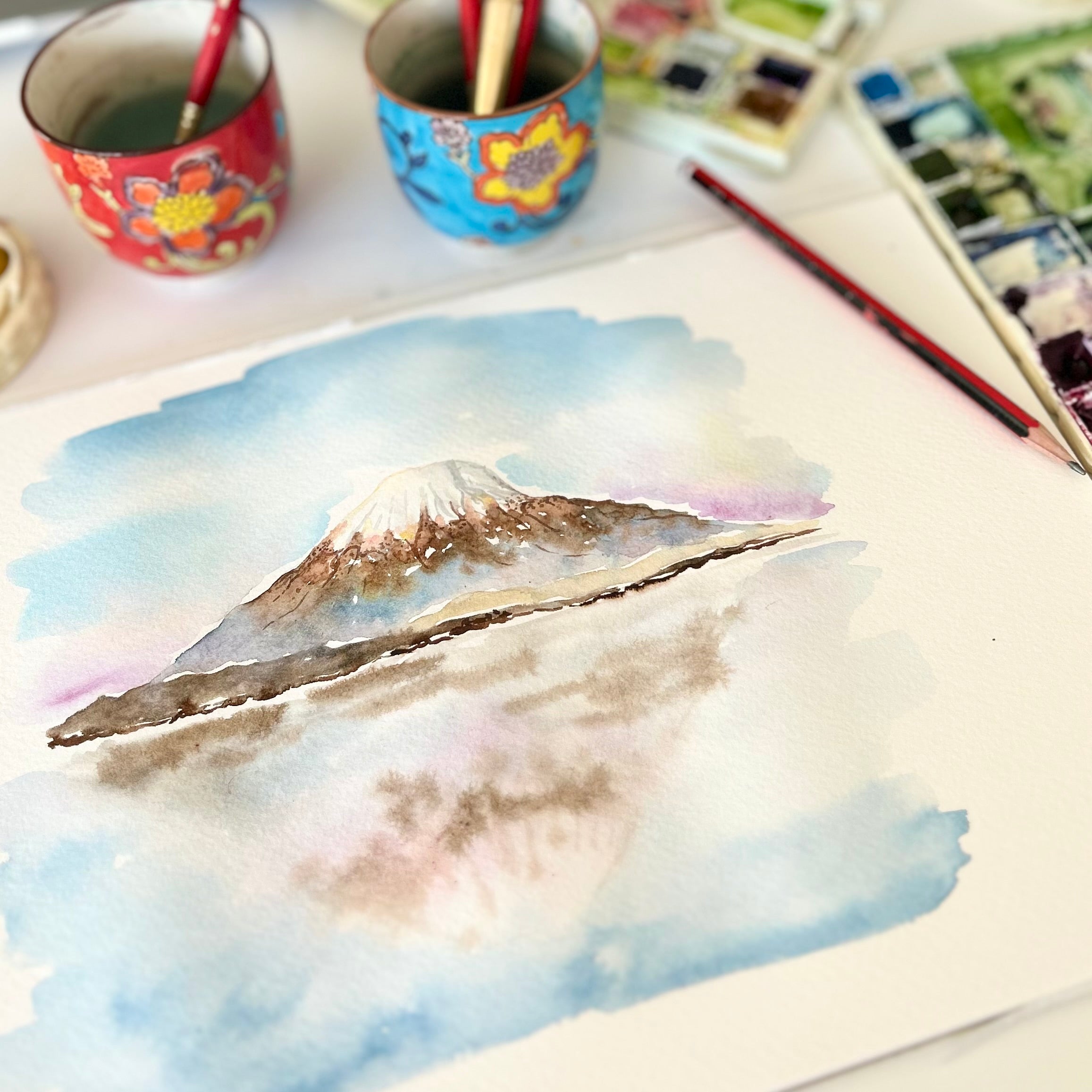 Intro to Landscapes Watercolour Workshop - 3hrs