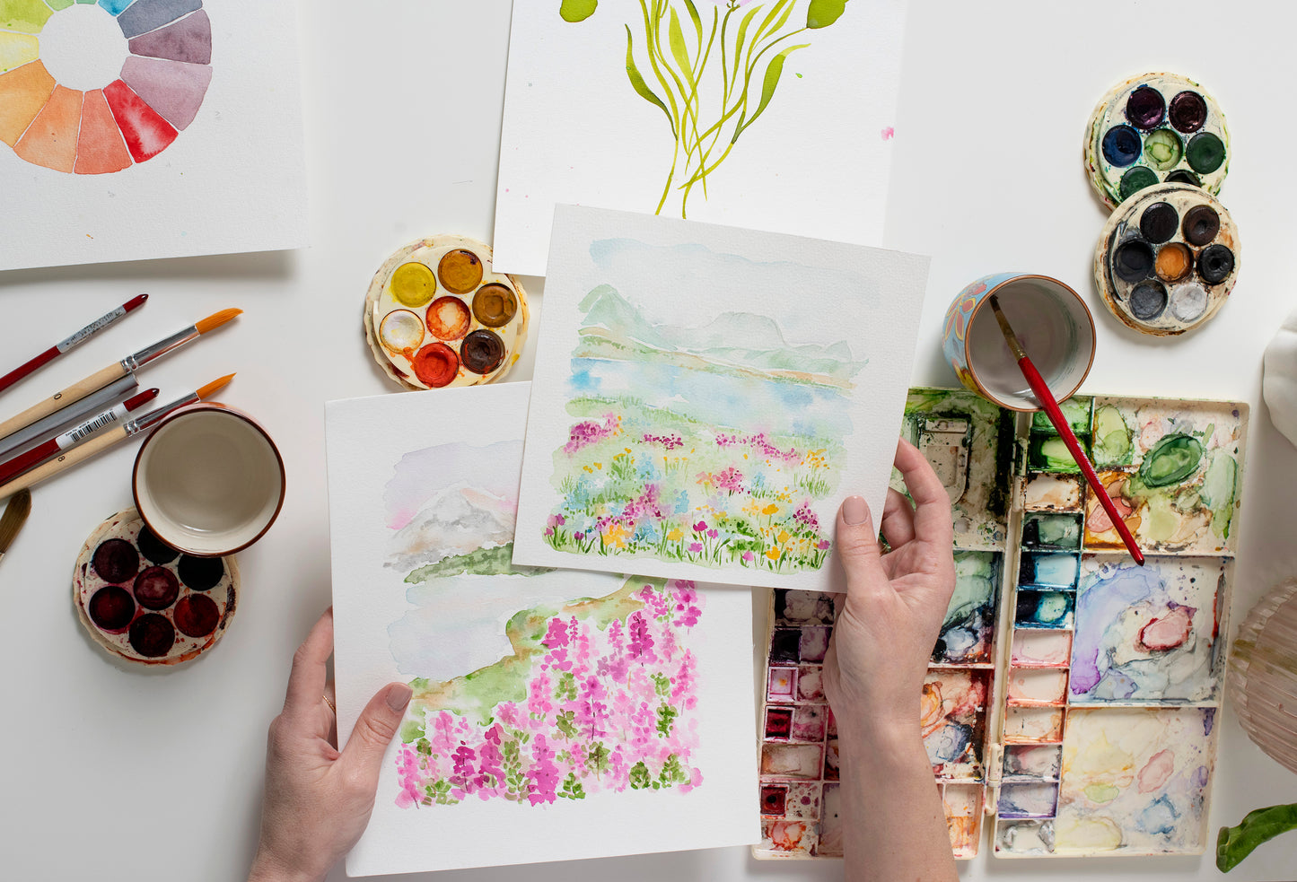 Intro to Landscapes Watercolour Workshop - 11th Jan, Brunswick