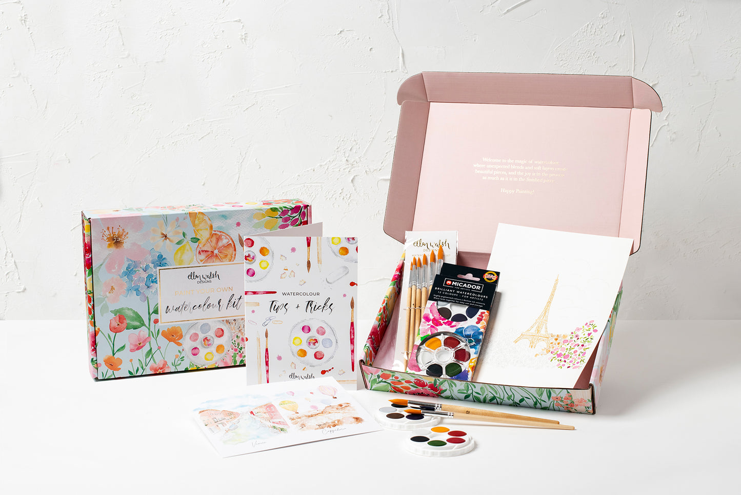 PRE-ORDER: Travel Art Prints - Watercolour Kit