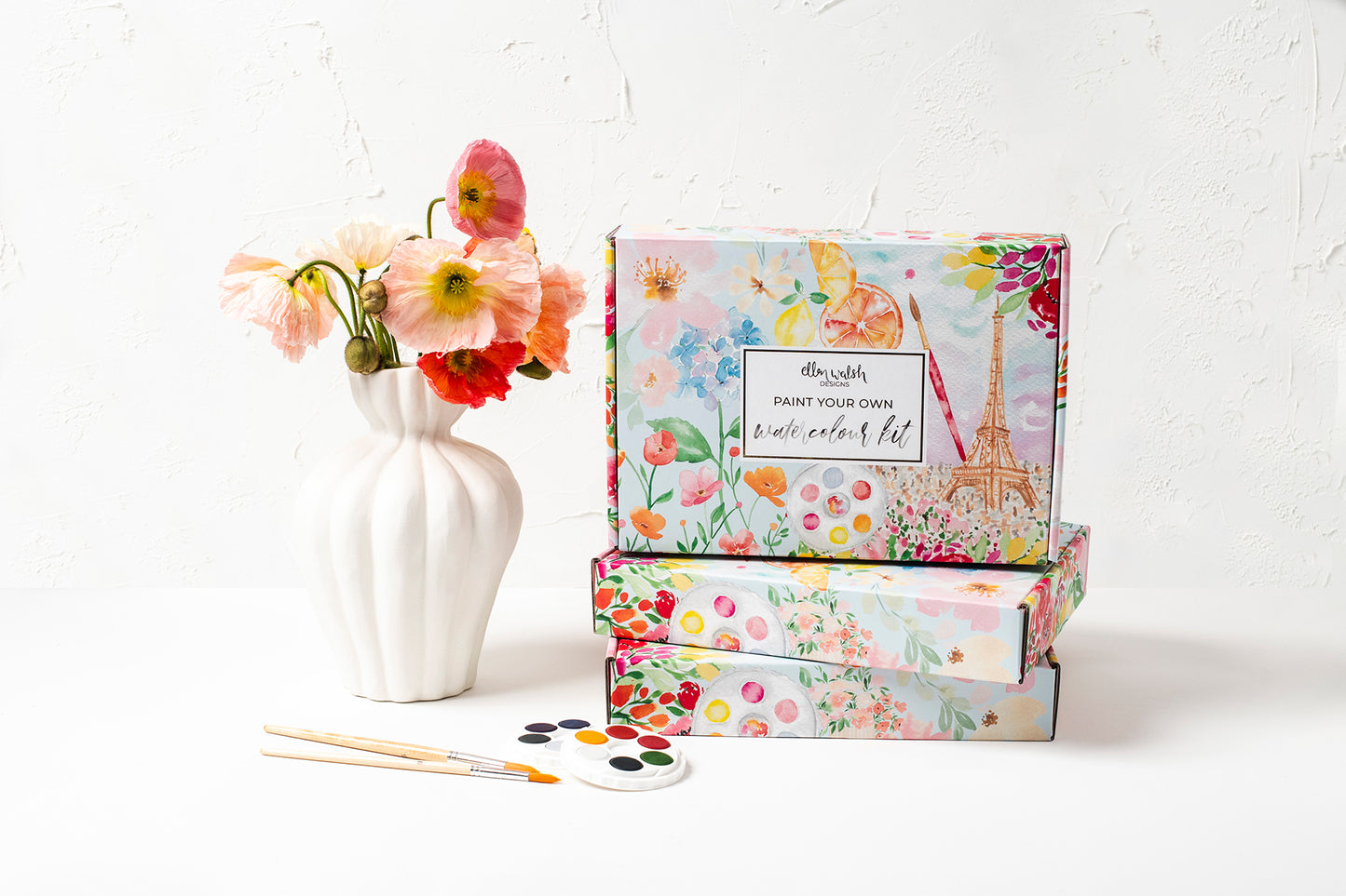 PRE-ORDER: In The Garden Art Prints - Watercolour Kit