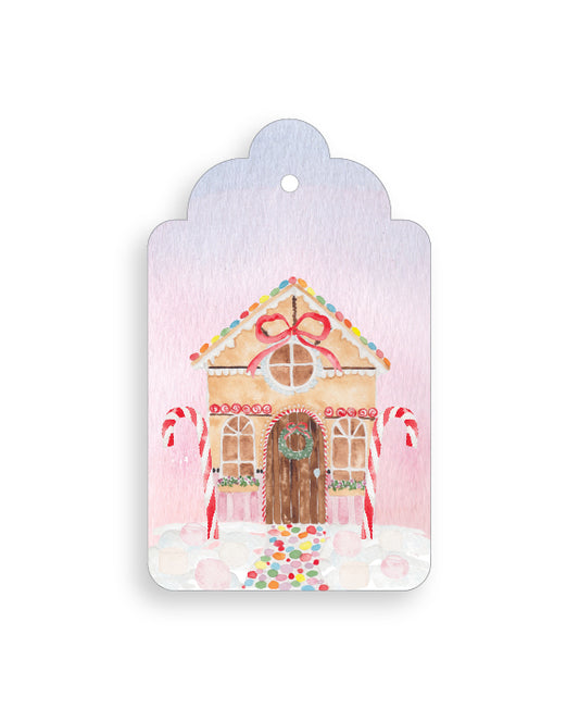 Gingerbread House Gift Tag Pack