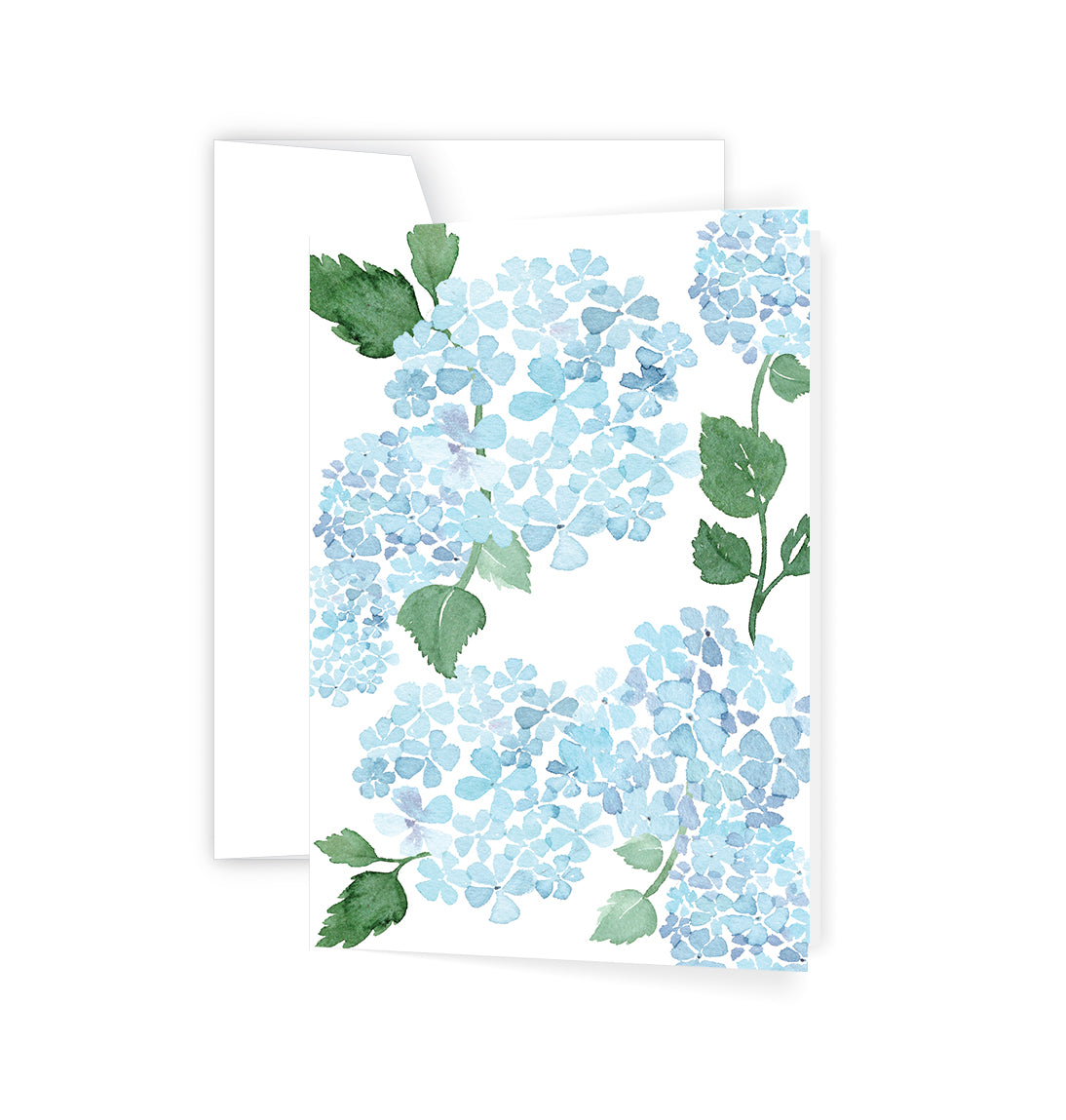 Blue Hydrangeas - Card