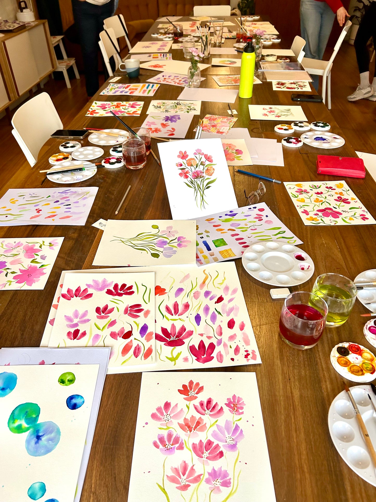 Intro to Loose Florals Watercolour Workshop -  11th Jan, Brunswick
