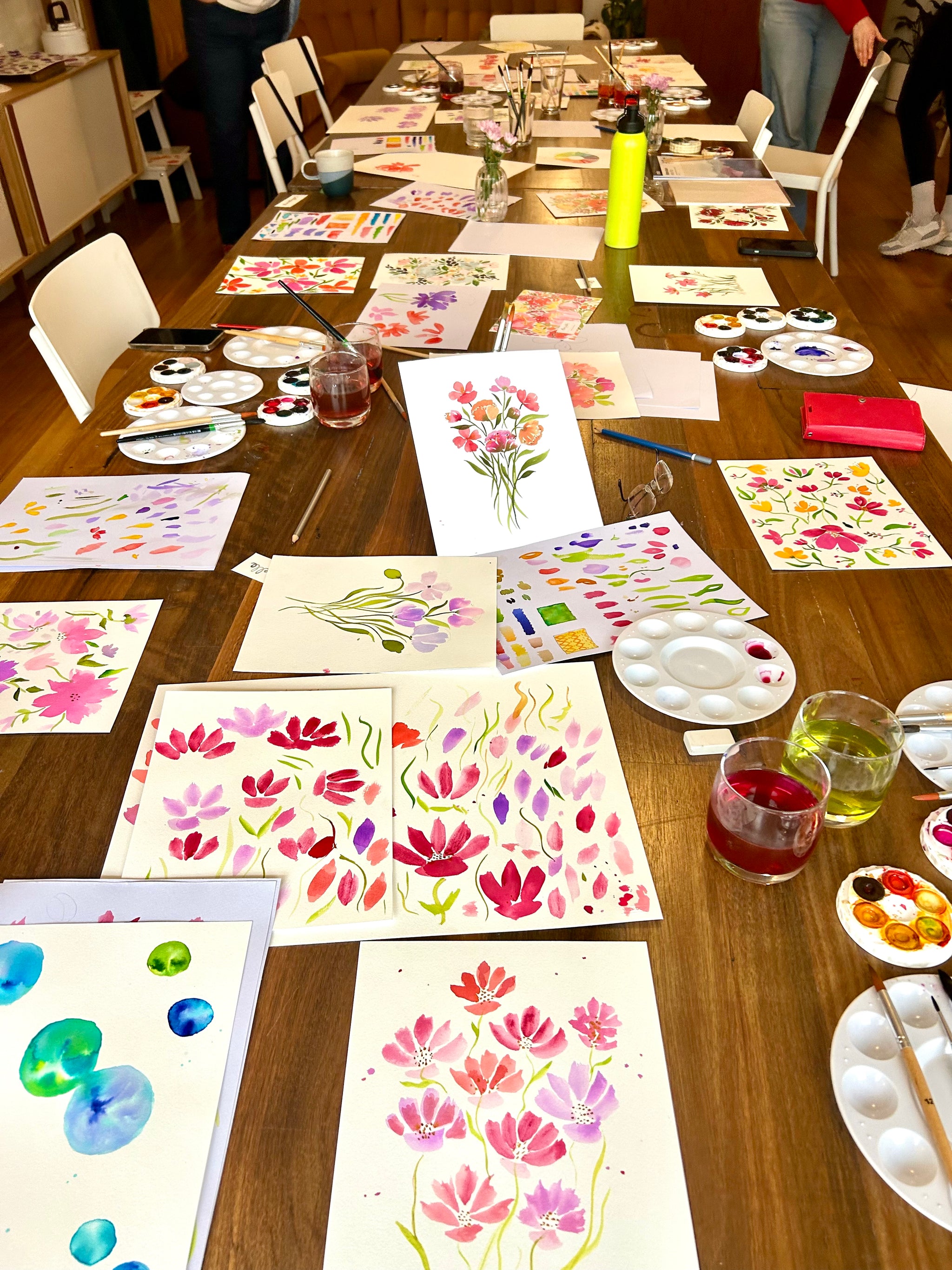 Intro to Loose Florals Watercolour Workshop -  11th Jan, Brunswick