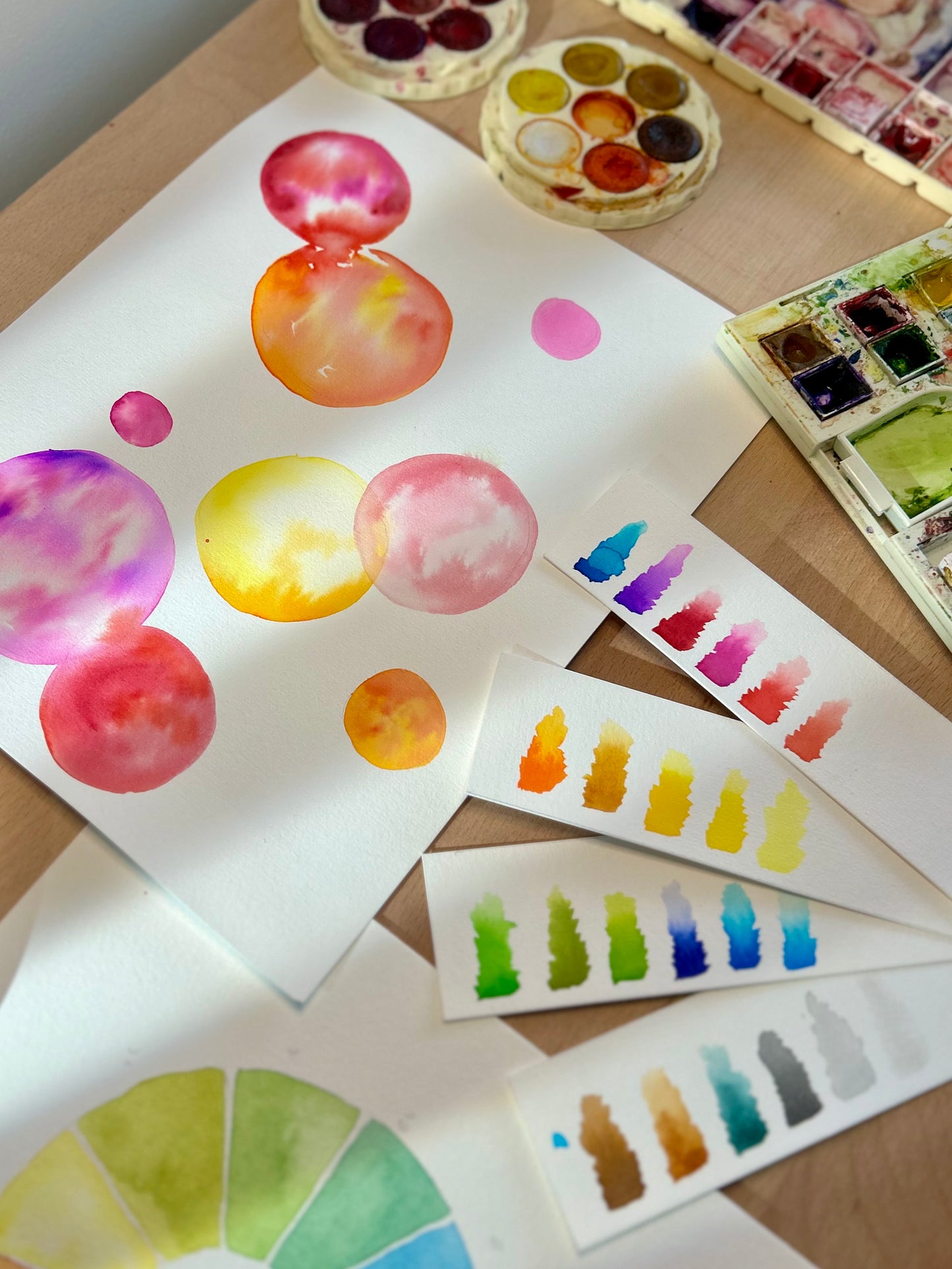 FULL DAY: Landscapes & Florals Watercolour Workshop - 13th April, Brunswick