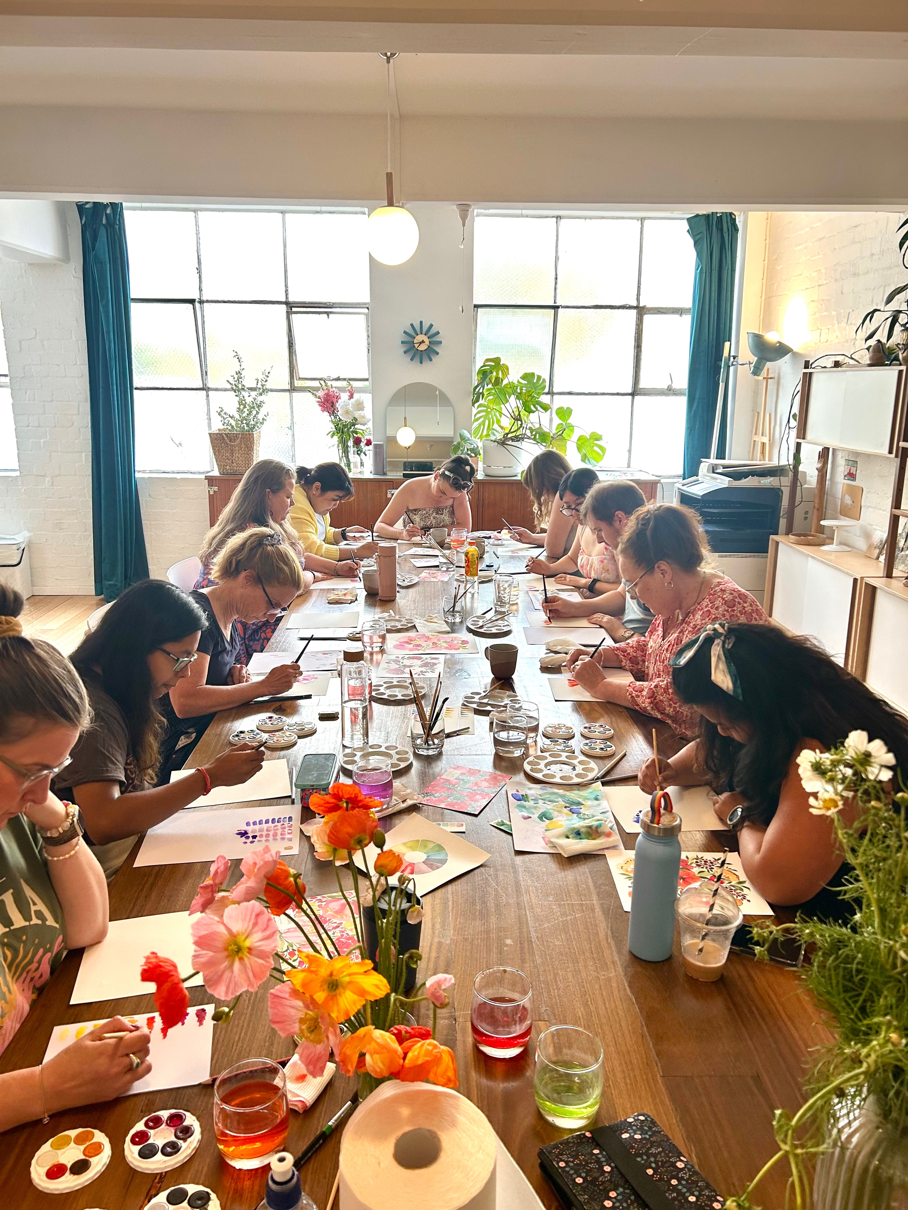 Intro to Landscapes Watercolour Workshop - 11th Jan, Brunswick