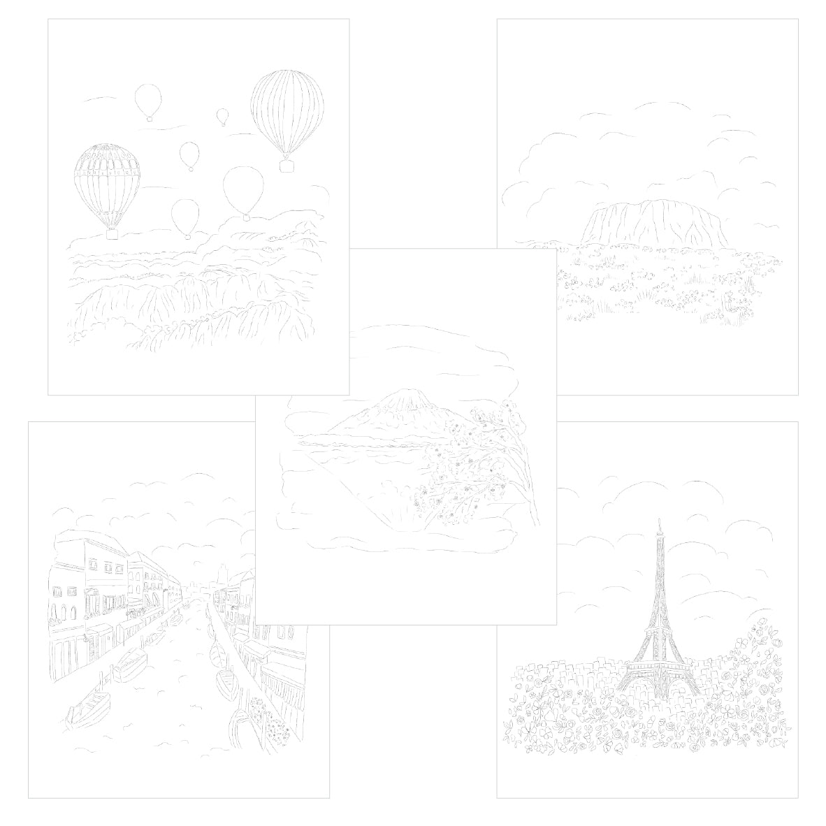 PRE-ORDER: Travel Art Prints - Watercolour Kit