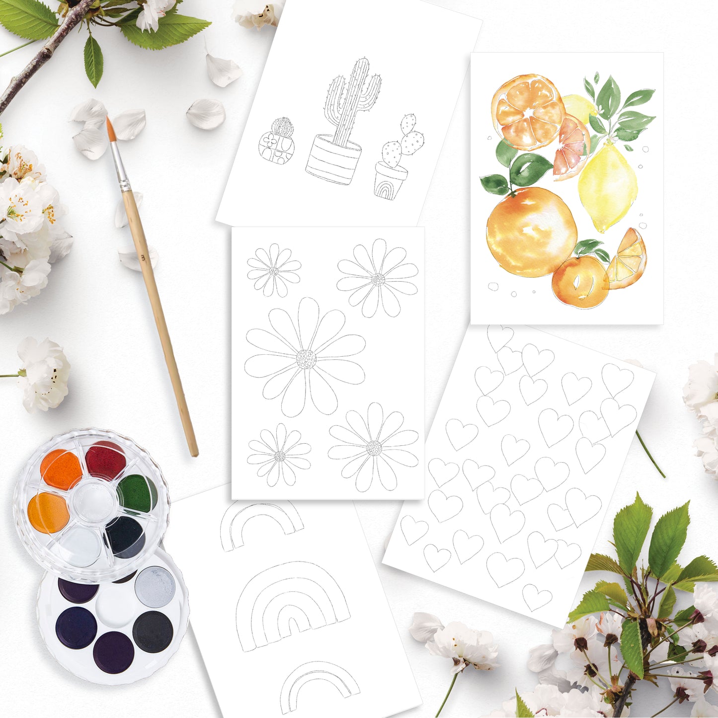 PRE-ORDER: Assorted Cards - Watercolour Kit