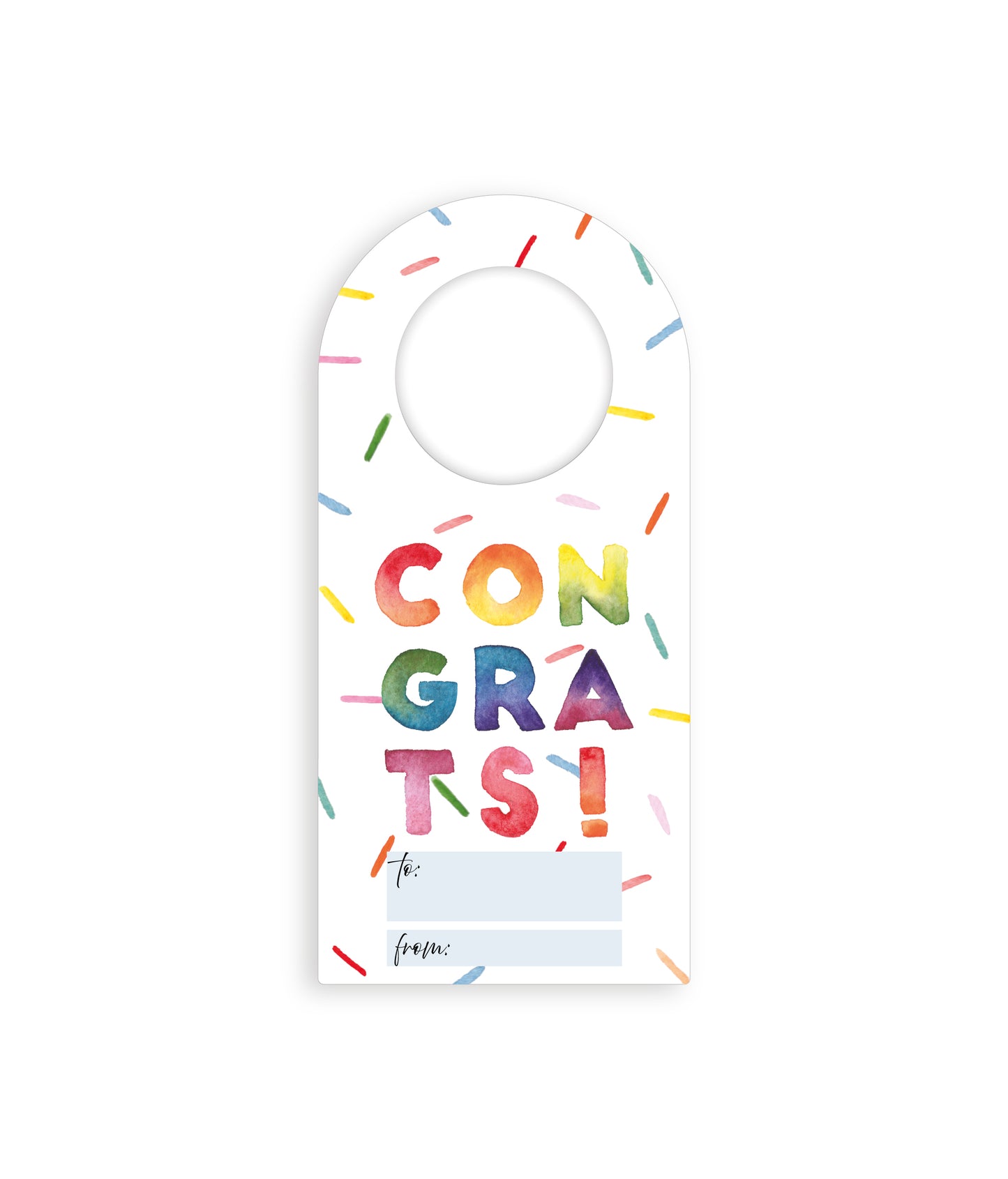 Congrats - Bottle Gift Tag Pack