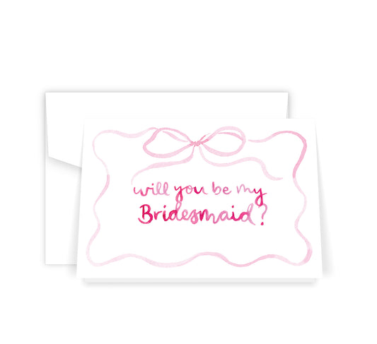 Bridesmaid - Card