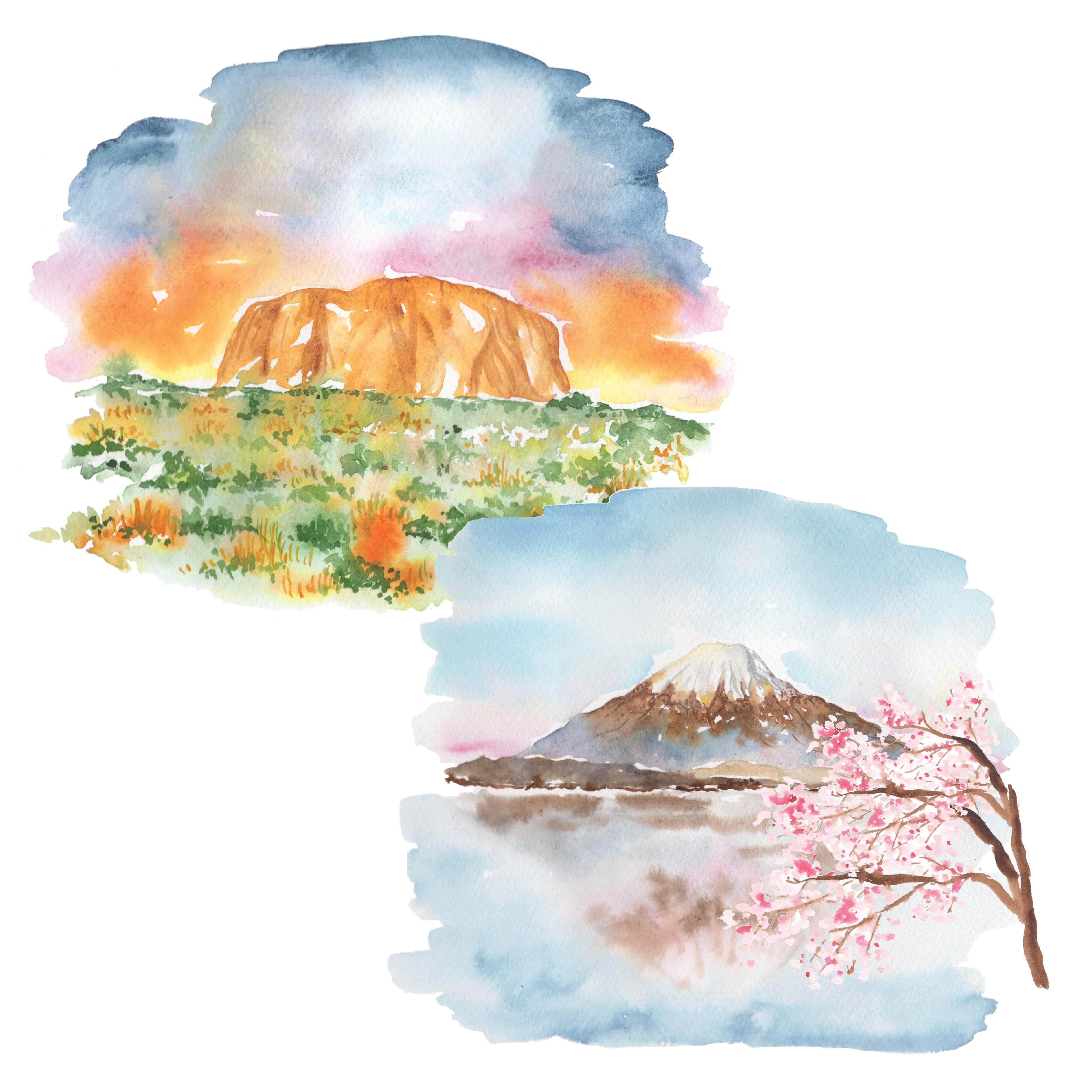 Intro to Landscapes Watercolour Workshop - 3hrs