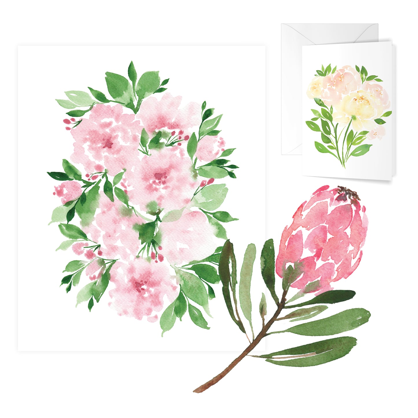 Intro to Florals Watercolour Workshop - 3hrs