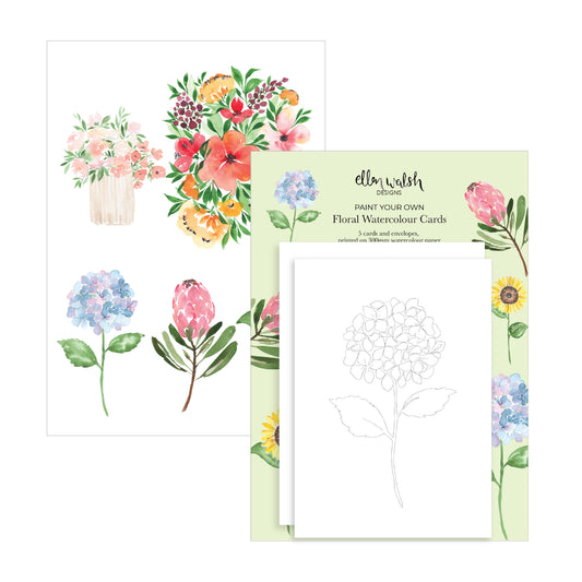 Floral Card Templates