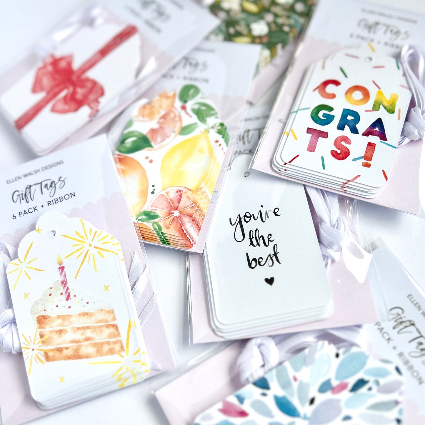 Cake Gift Tag Pack