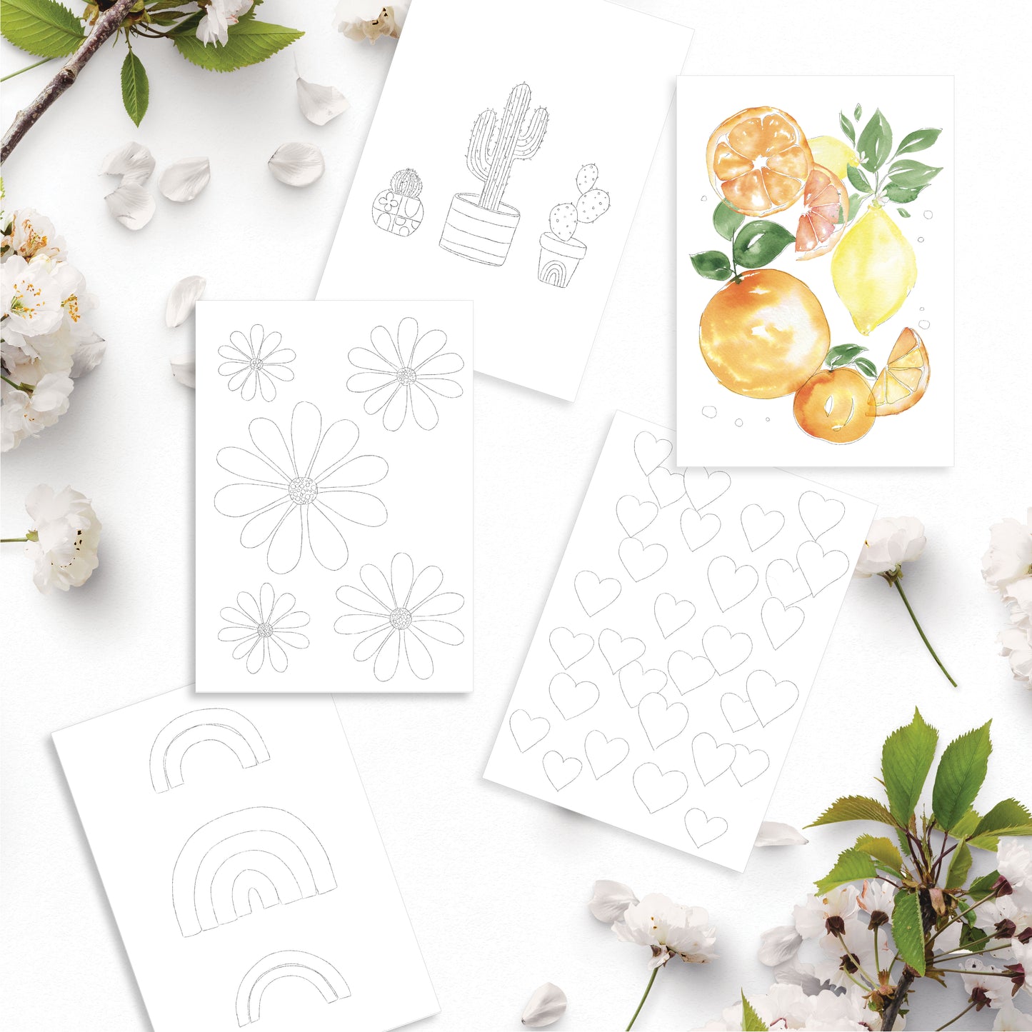 Assorted Cards ONLY - Paint Your Own