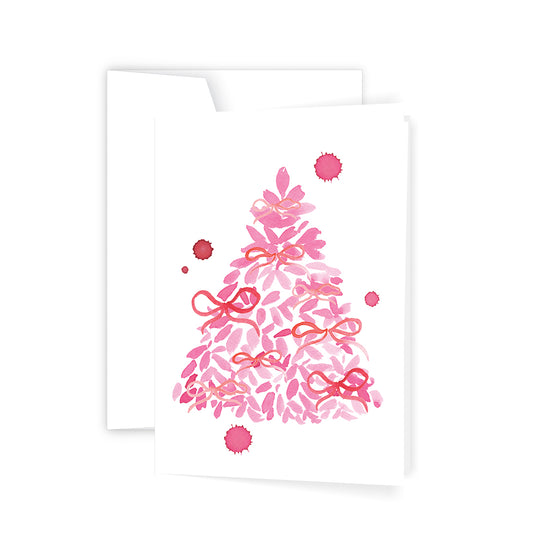 A Pink Christmas - Card
