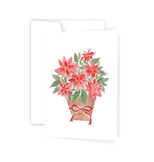 Poinsettia - Card