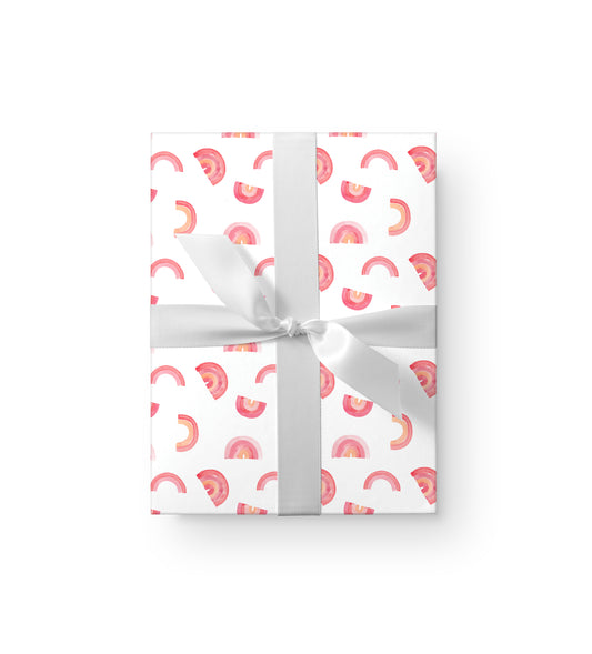 Peachy Rainbows - Gift Wrap