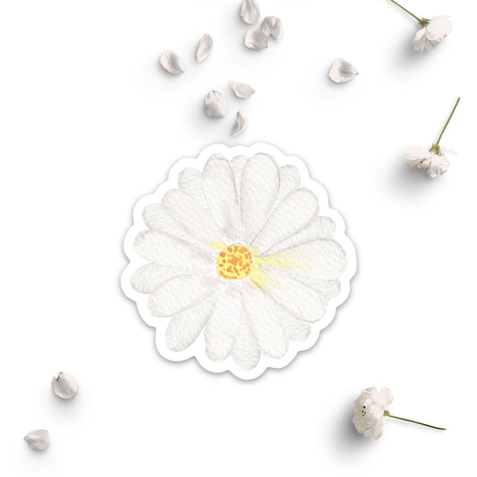 Daisy Vinyl Sticker