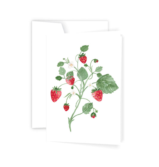 Strawberries - Card
