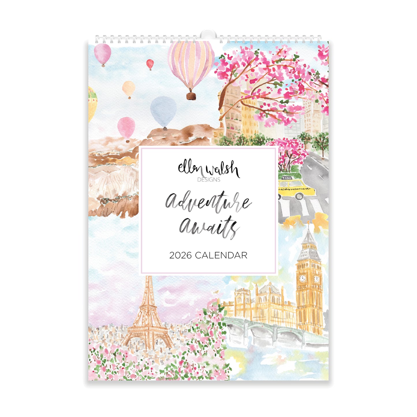 Adventure Awaits – 2026 A4 Calendar