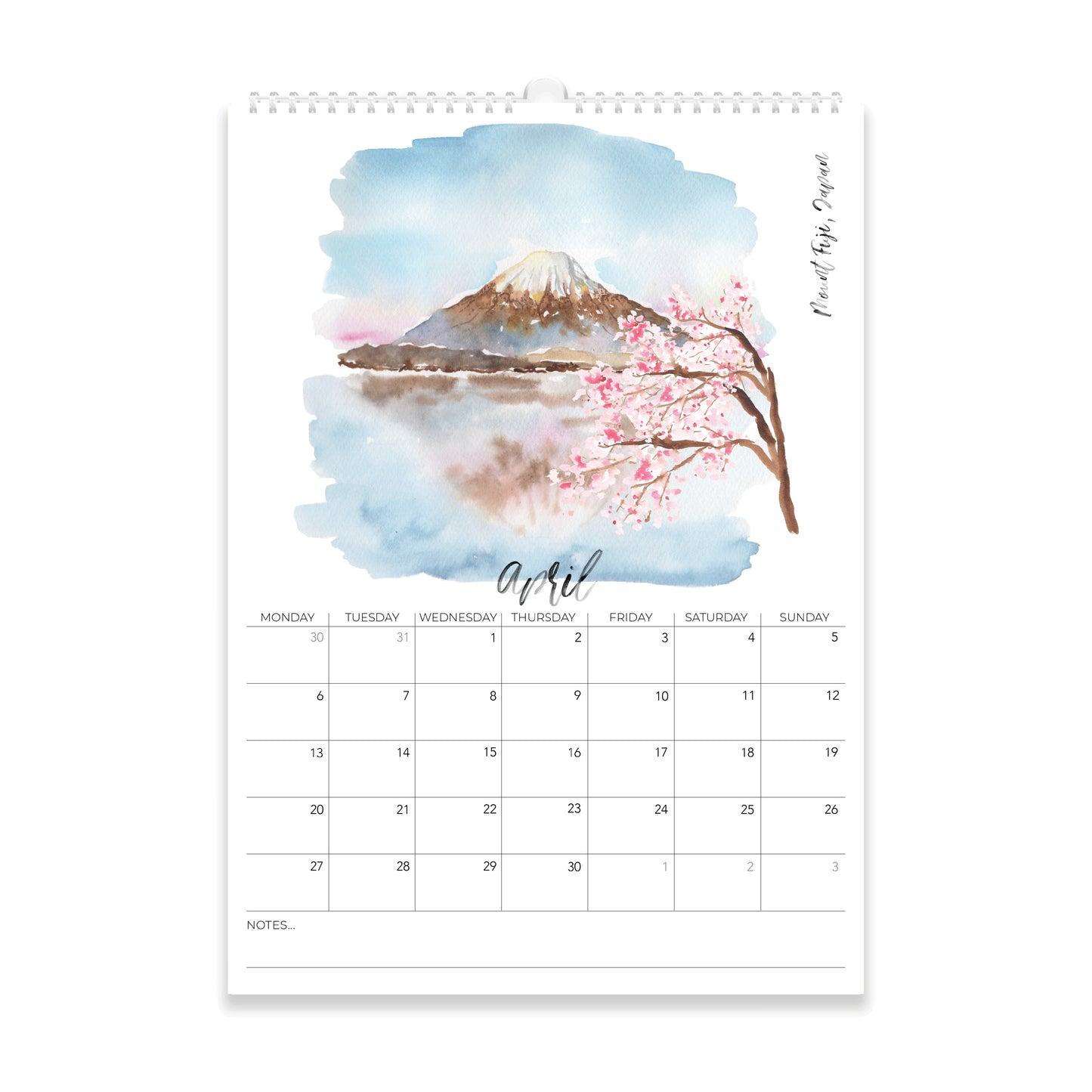 Adventure Awaits – 2026 A4 Calendar